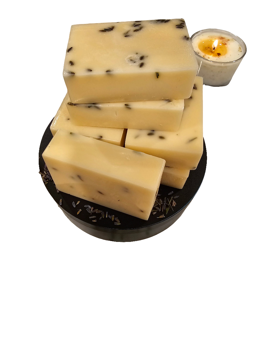 LAVENDER, HONEY & GOATMILK BAR SOAP