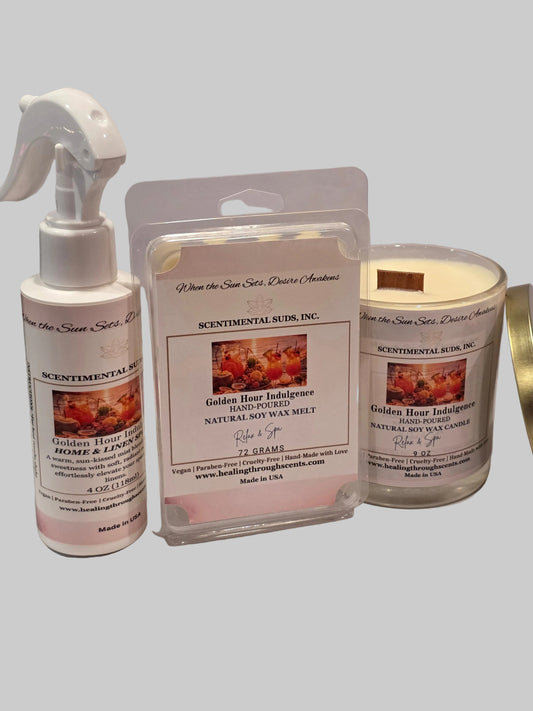 GOLDEN HOUR INDULGENCE HOME SET