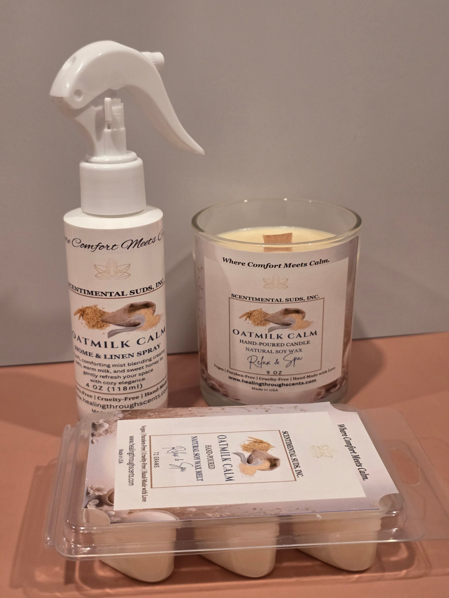 OATMILK CALM HOME FRAGRANCE BUNDLE