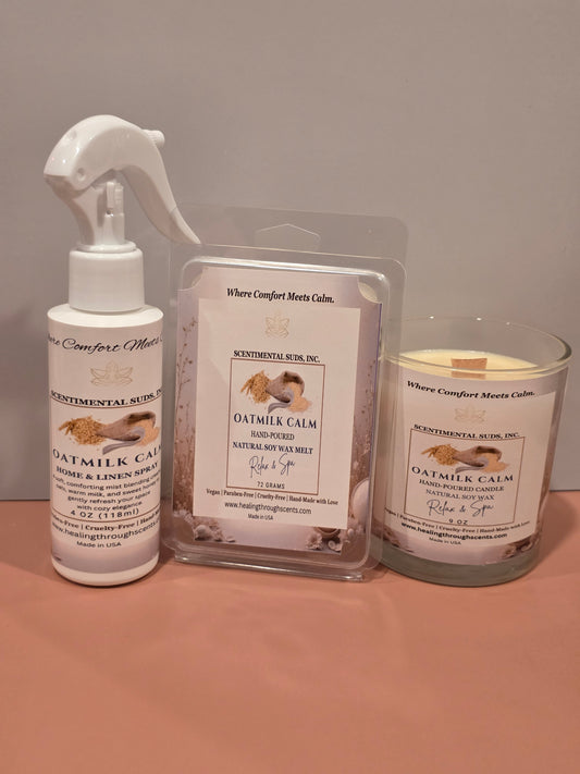 OATMILK CALM HOME FRAGRANCE BUNDLE