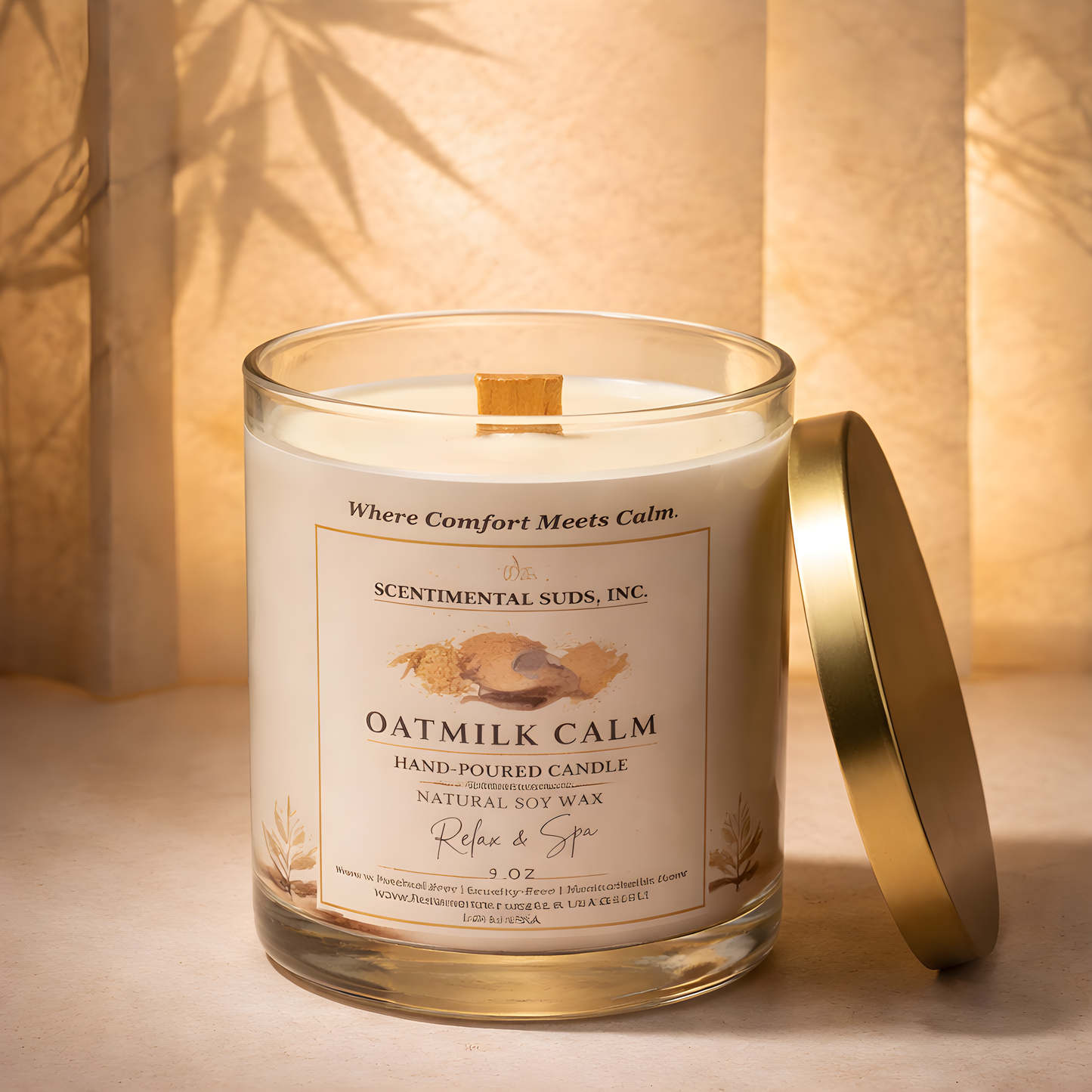 OATMILK CALM CANDLE